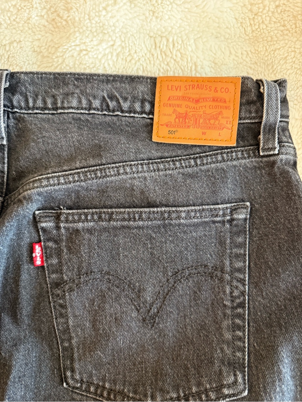 Levi's 501 Jeans - Black Denim